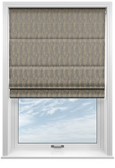 Anodise, Tarnished Bronze - Motorised Roman Blind